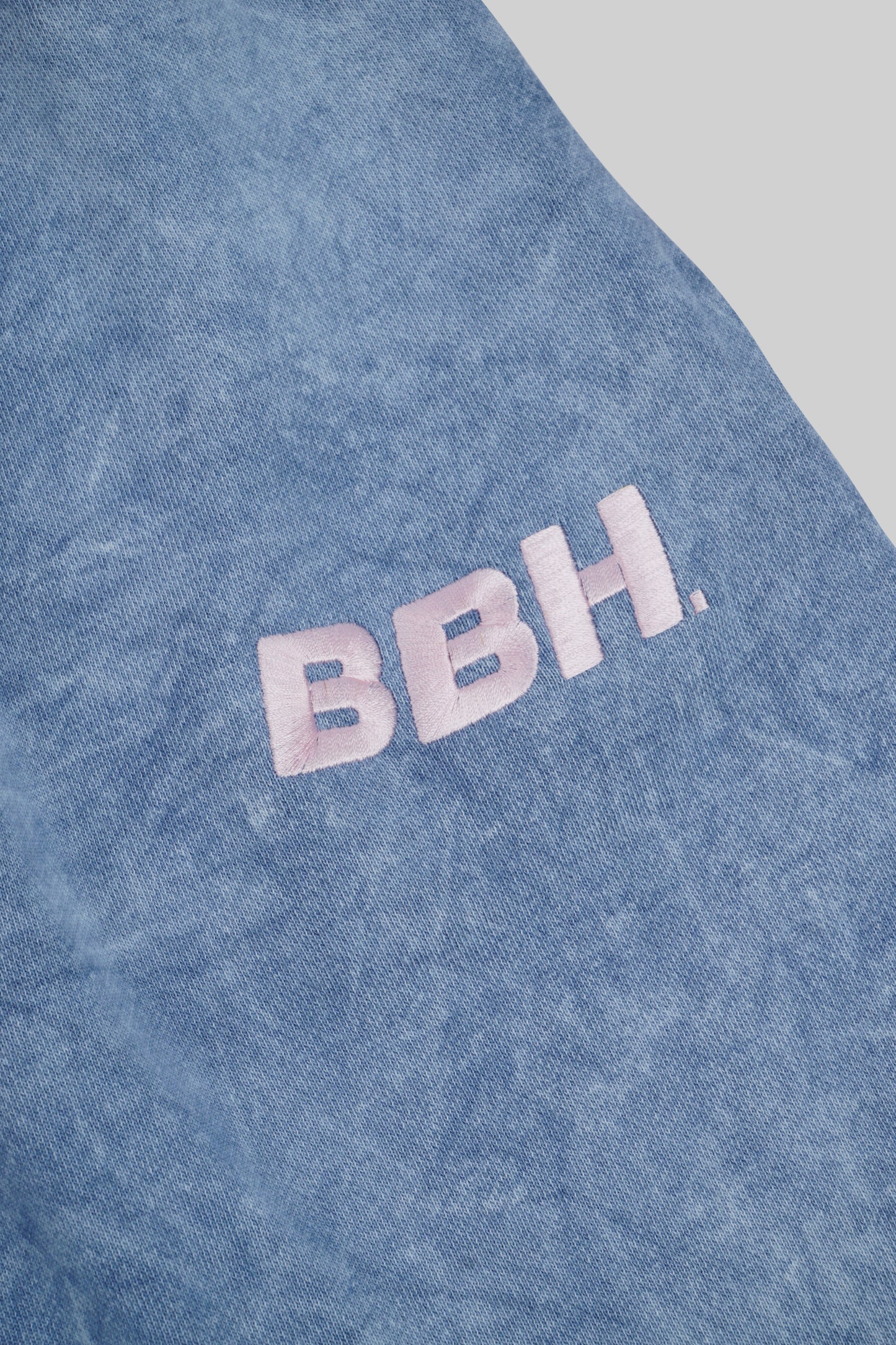 Blue French Terry shorts by Bross Before Hos Boutique, featuring a comfortable, casual fit with a relaxed style.