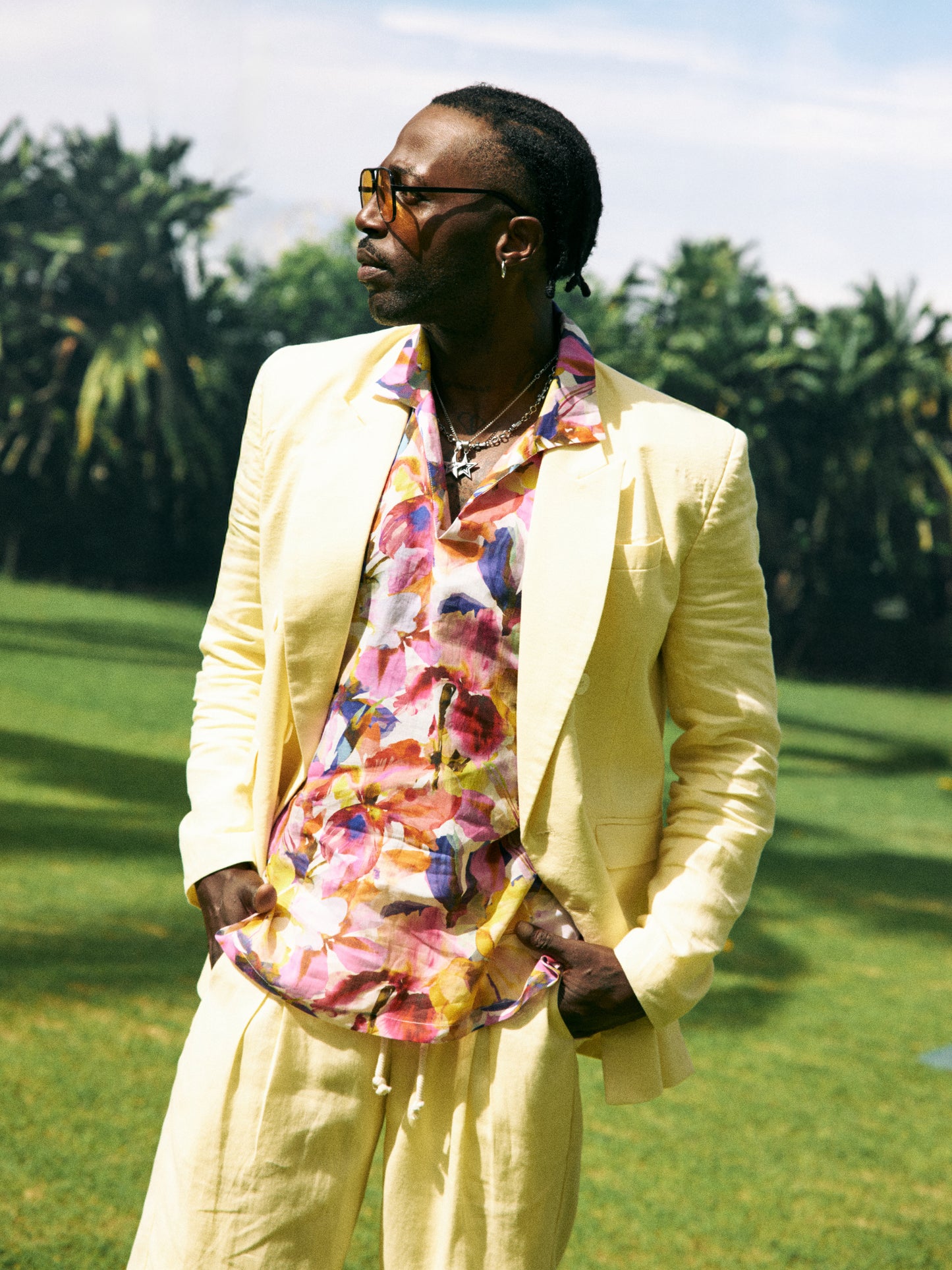 THE RAMIE BLOSSOM SHIRT SHORTSLEEVE