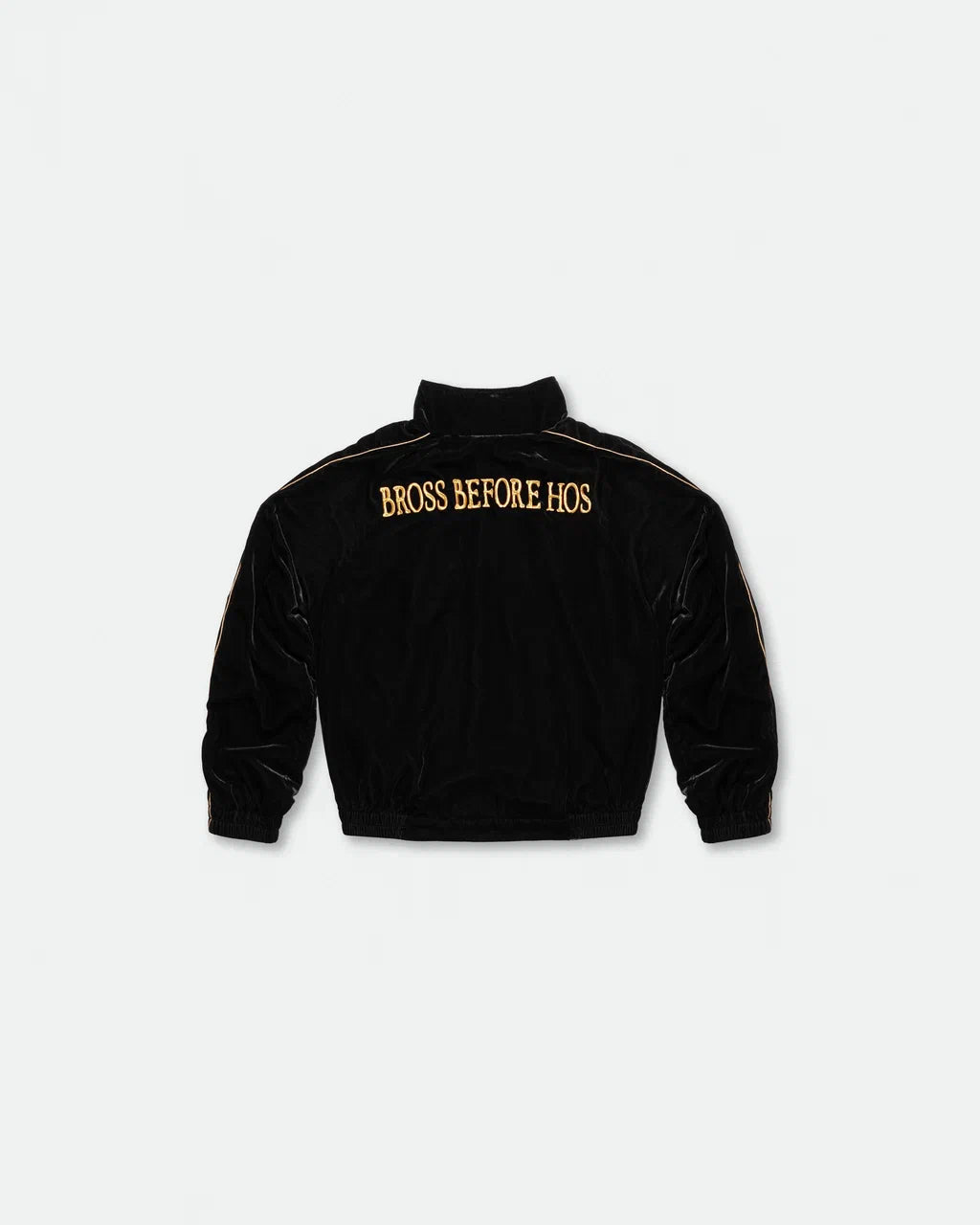 SILK VELVET TRACK JACKET
