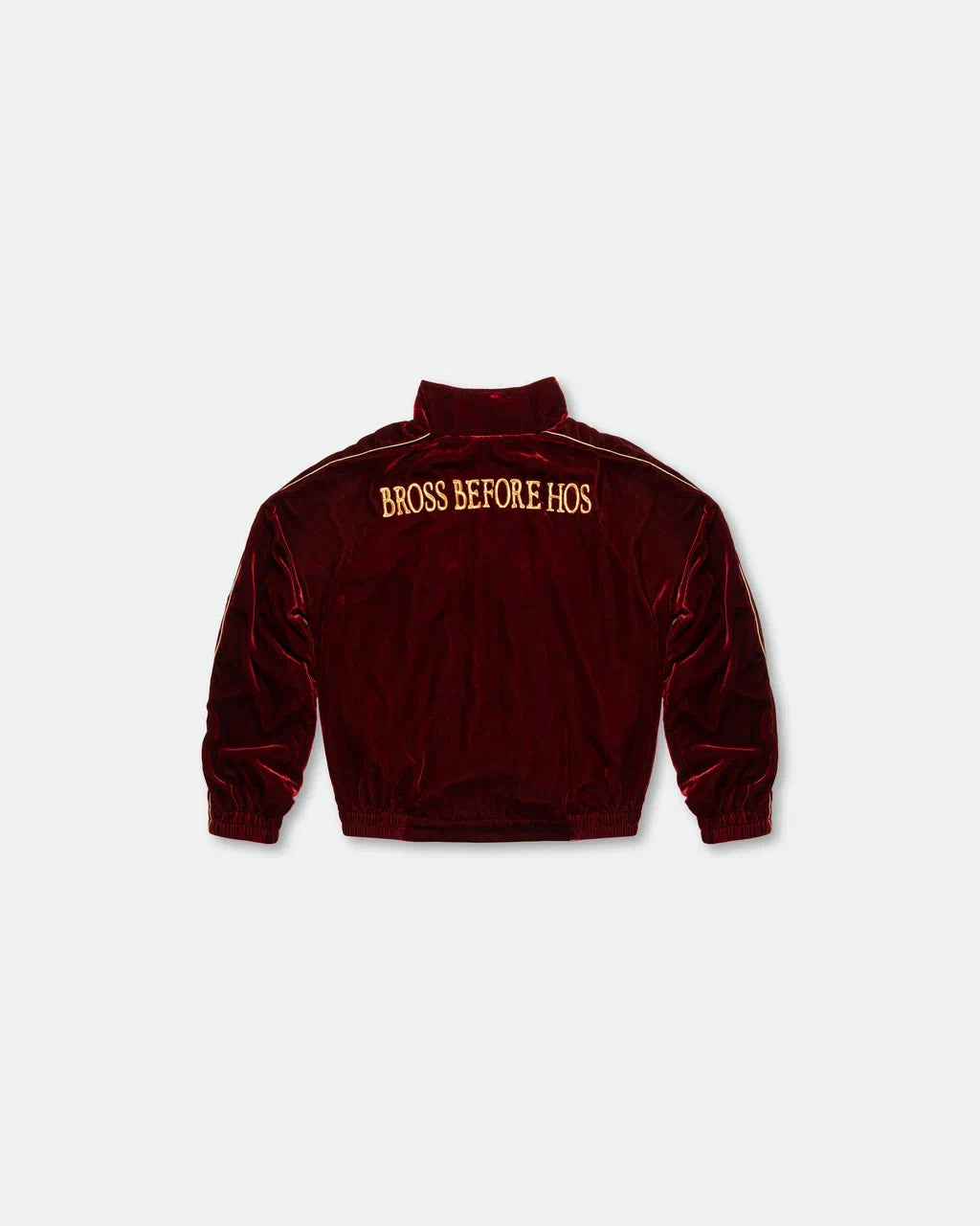 SILK VELVET TRACK JACKET