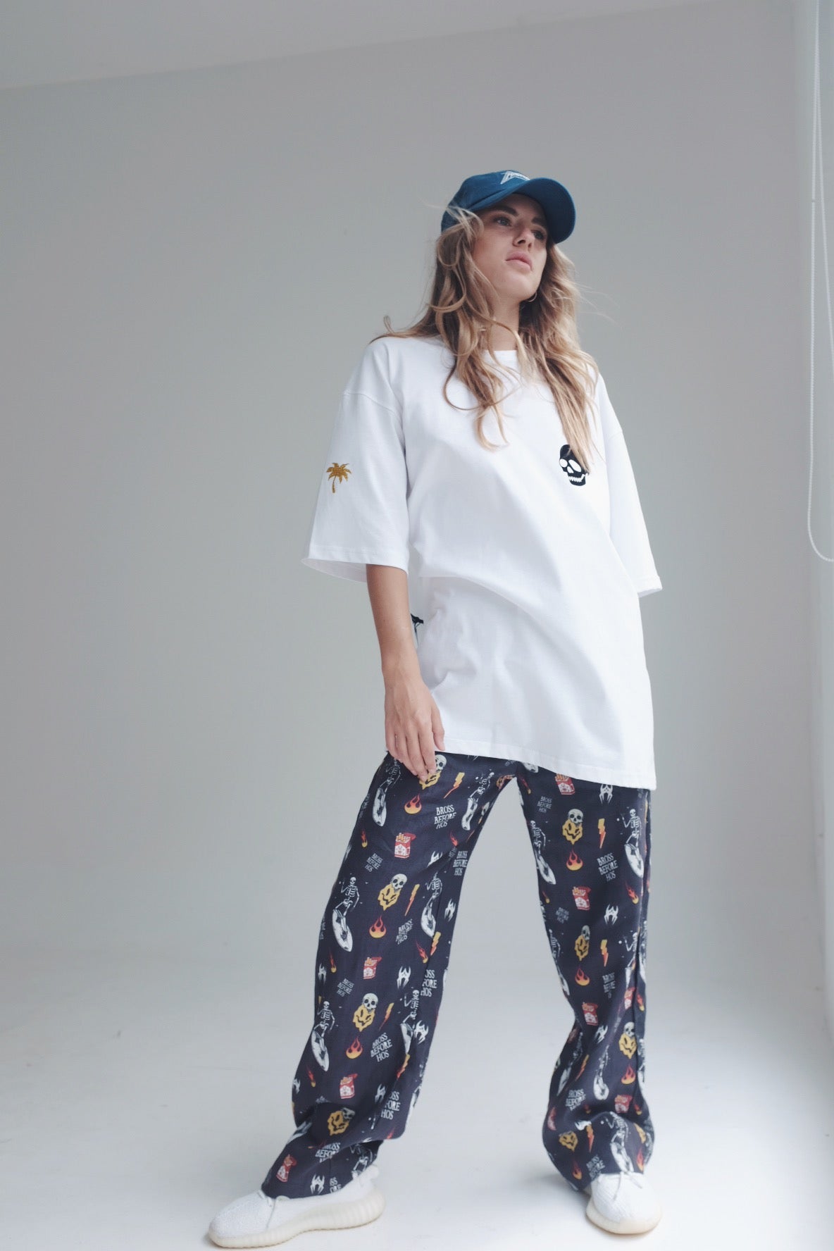 LINEN PANTS BBH PRINT