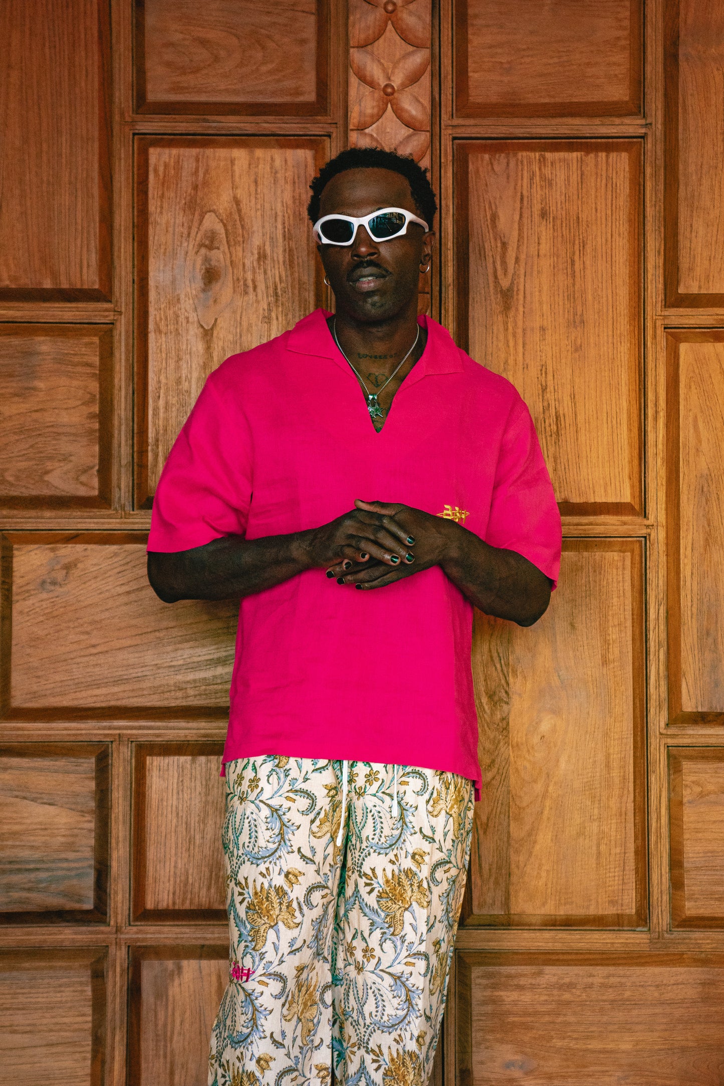 LINEN SHIRT BRIGHT BASE
