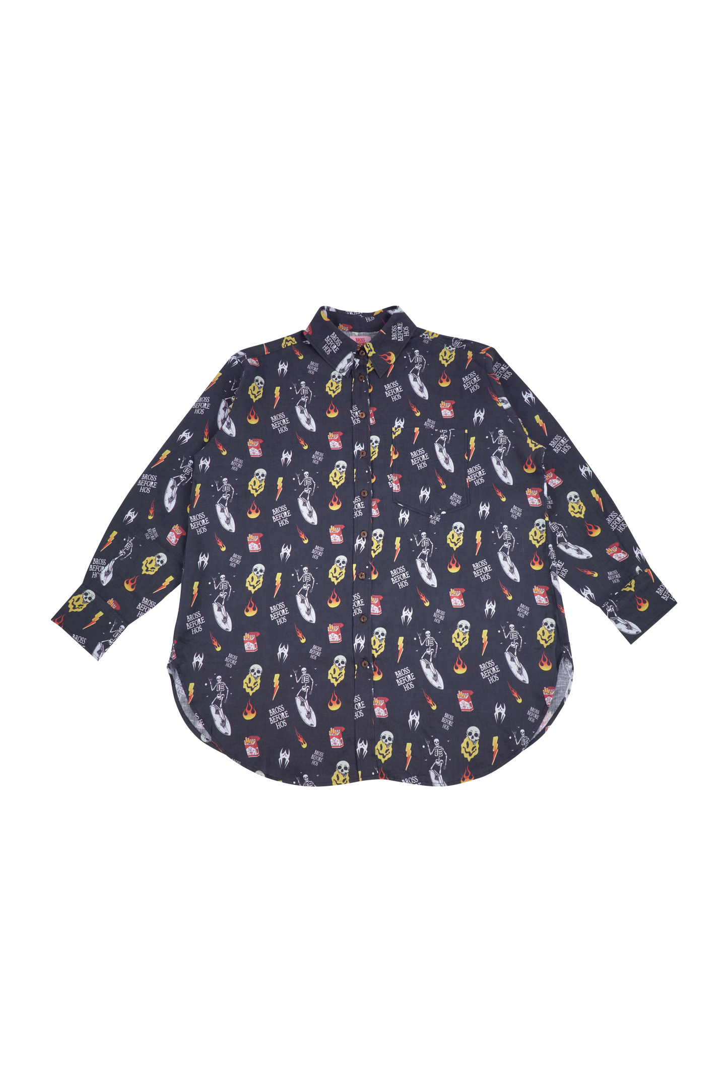 LINEN SHIRT BBH PRINT