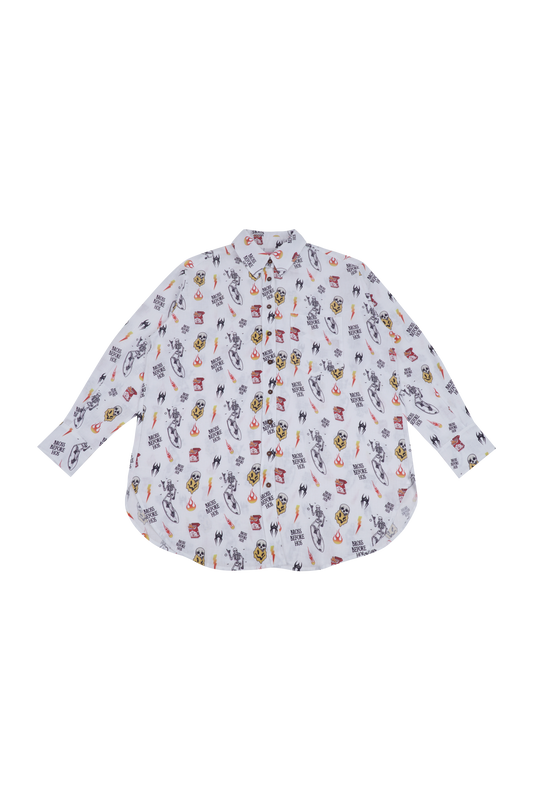 LINEN SHIRT BBH PRINT