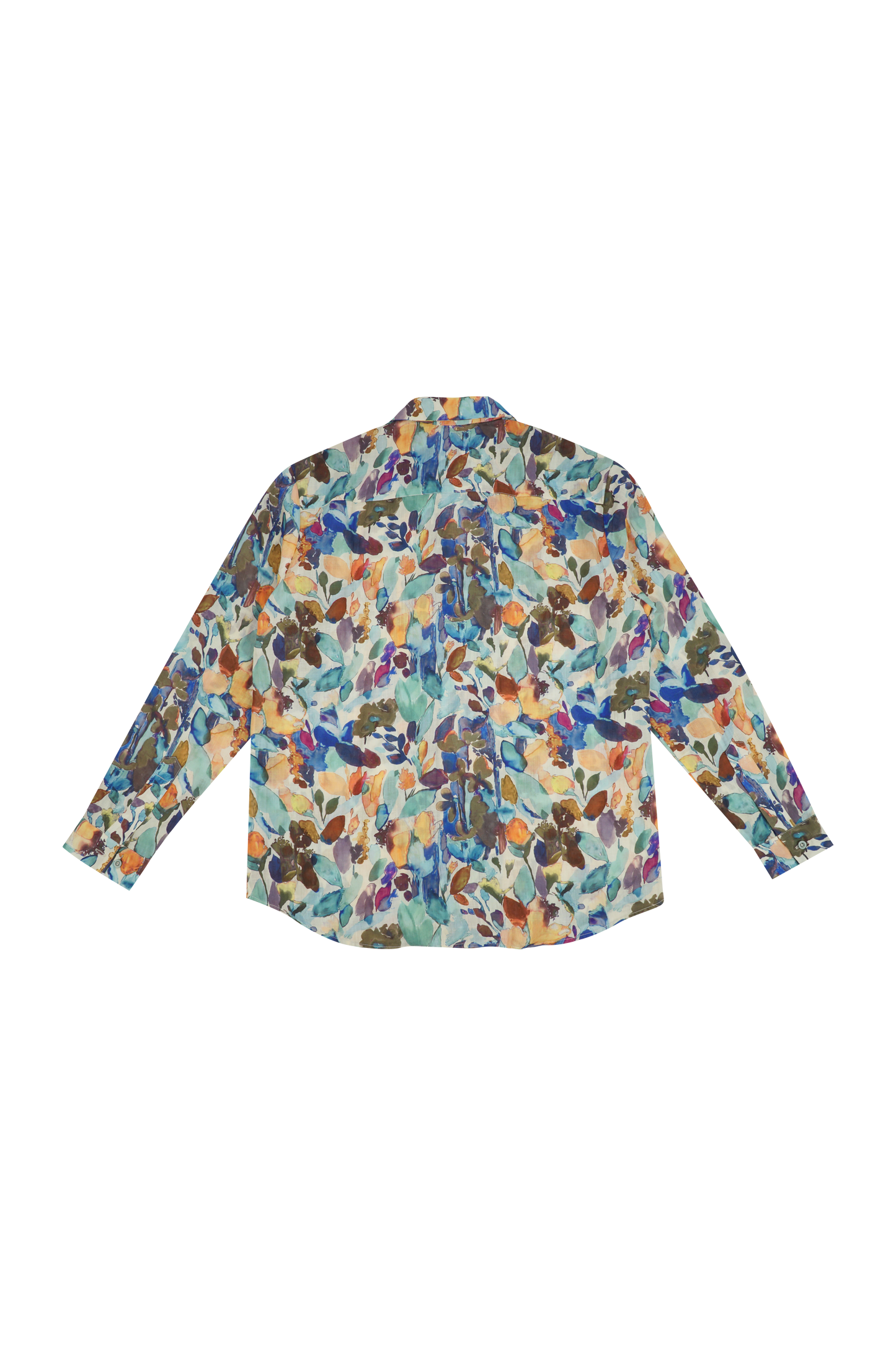 THE RAMIE BLOSSOM SHIRT SHORTSLEEVE