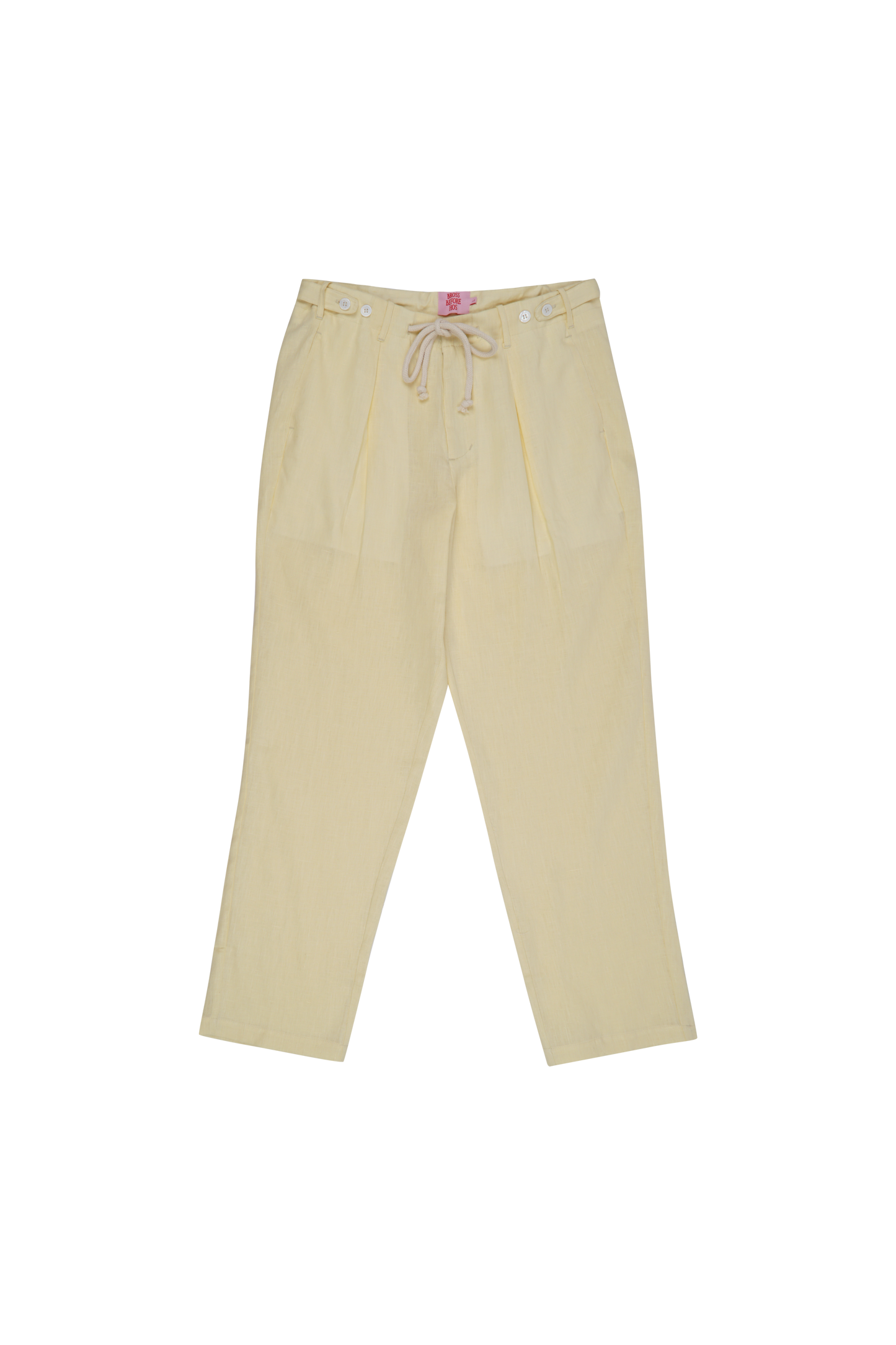 SUN-PRESSED LINEN PANTS
