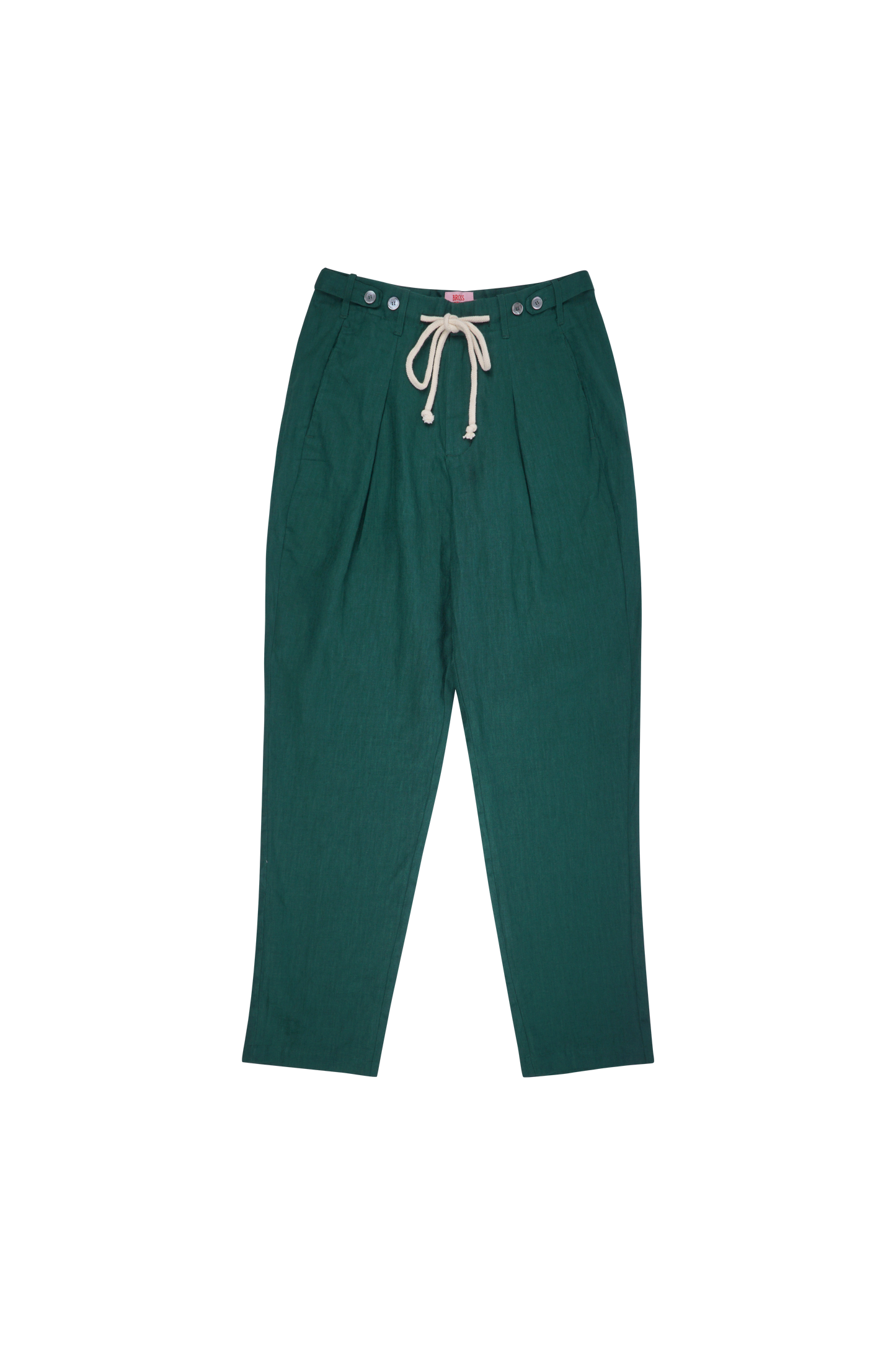 SUN-PRESSED LINEN PANTS
