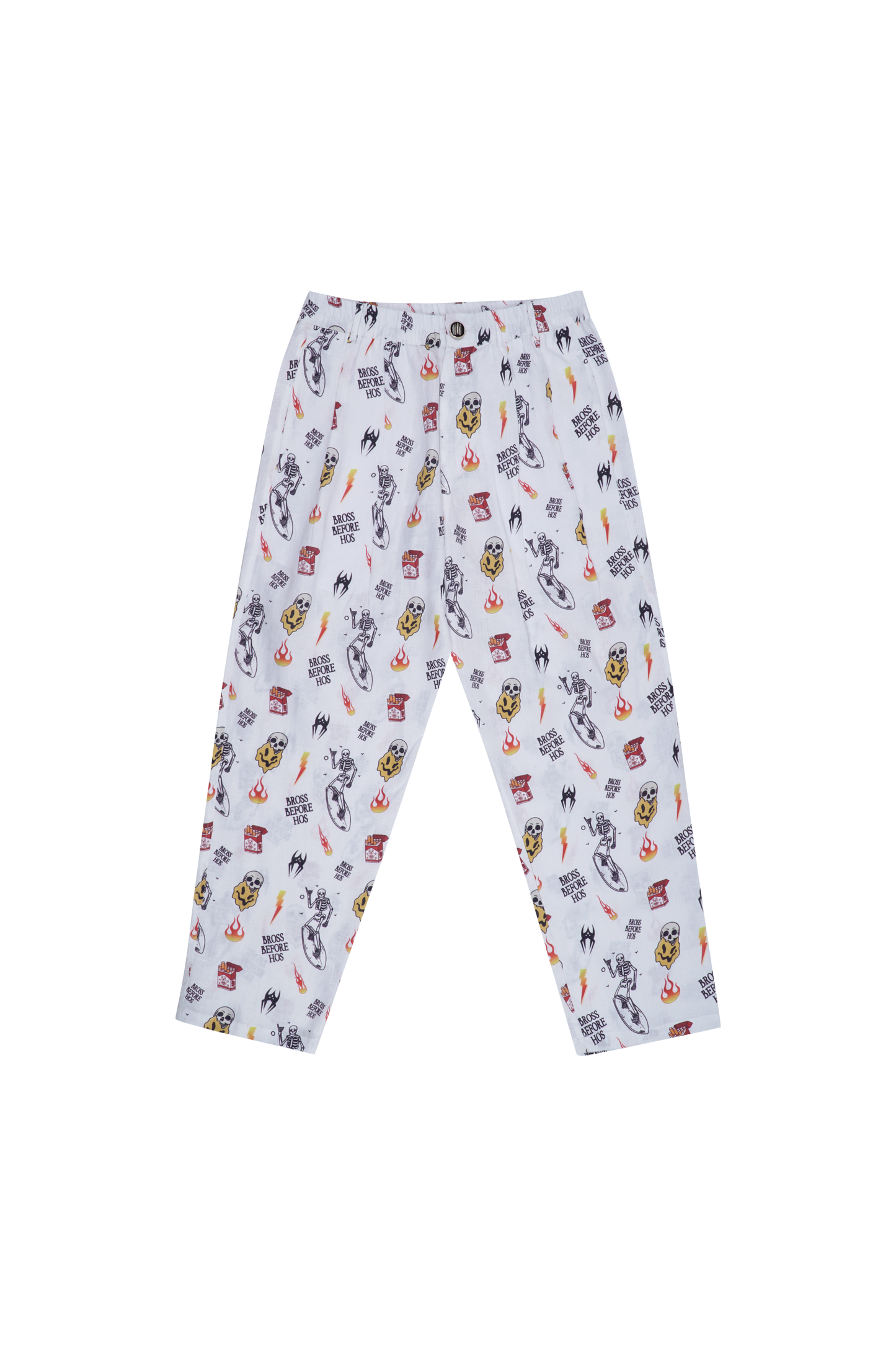 LINEN PANTS BBH PRINT