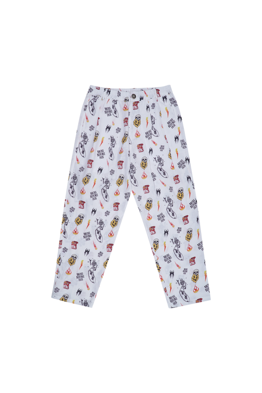LINEN PANTS BBH PRINT