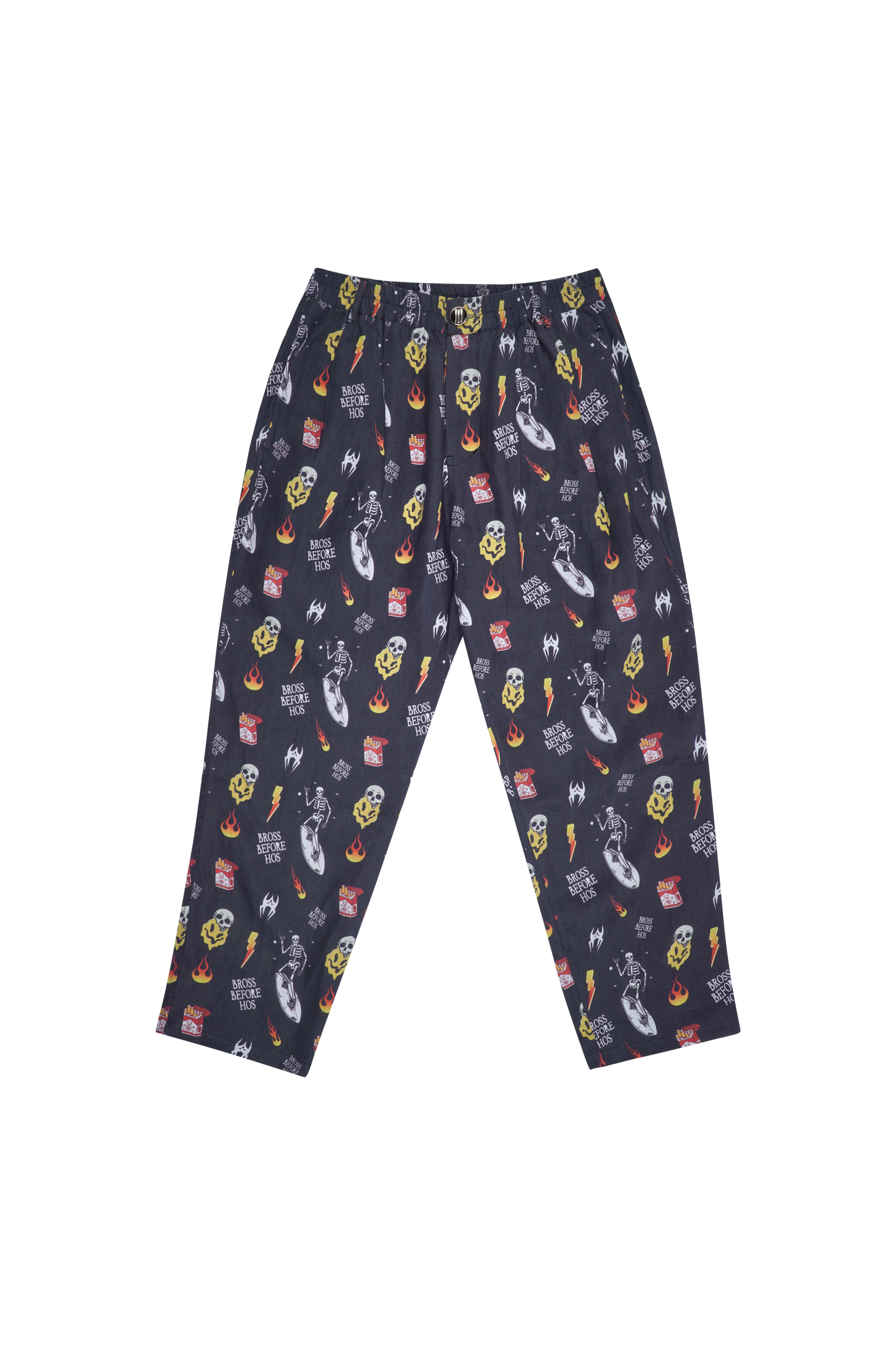 LINEN PANTS BBH PRINT