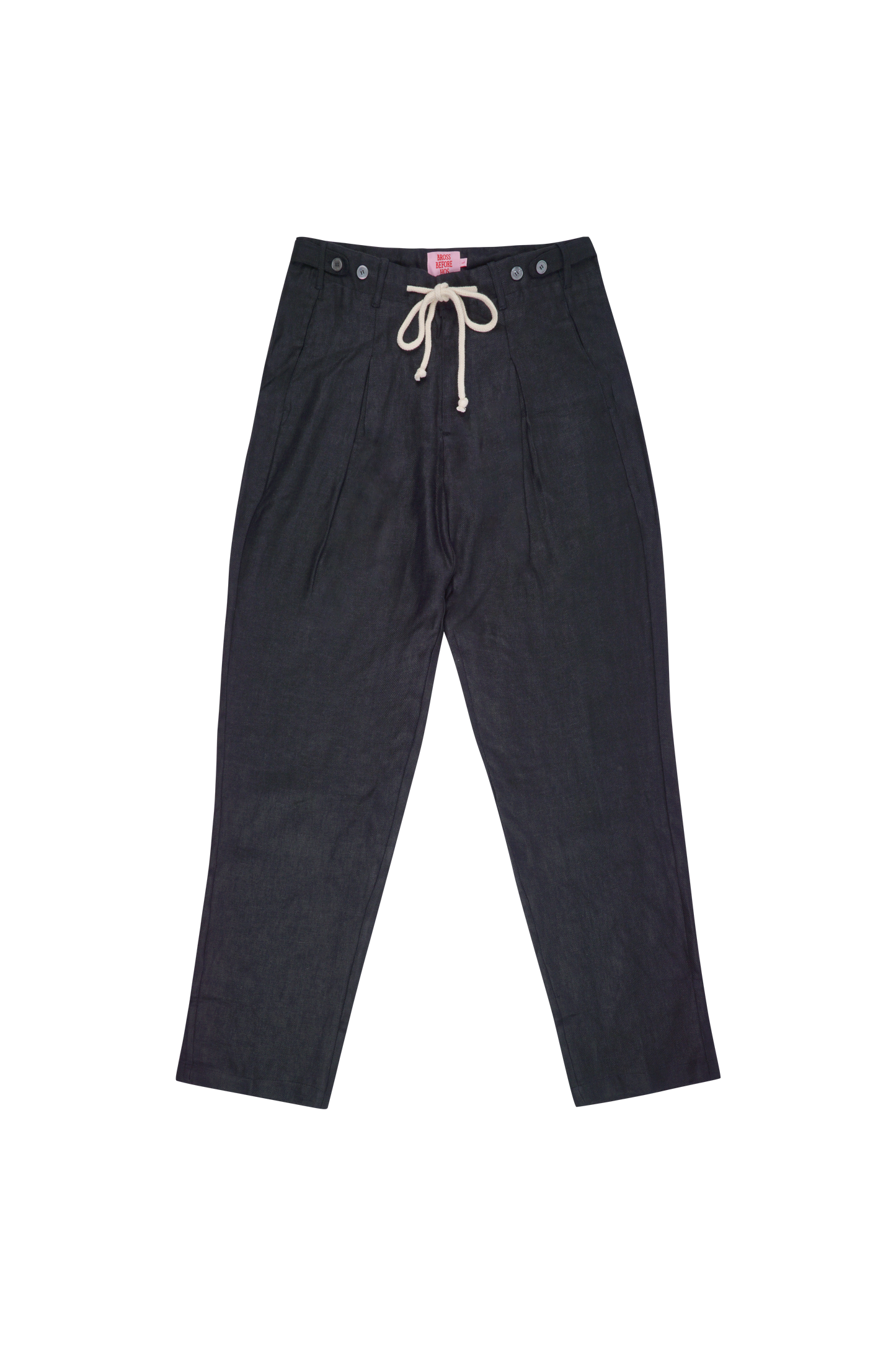 SUN-PRESSED LINEN PANTS