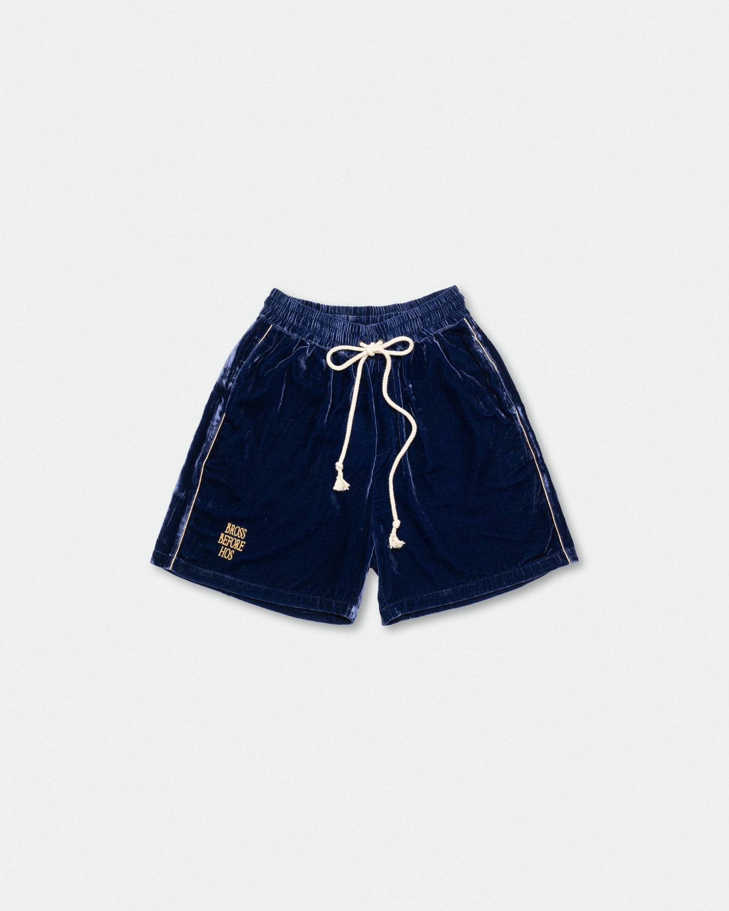 SILK VELVET TRACK SHORT