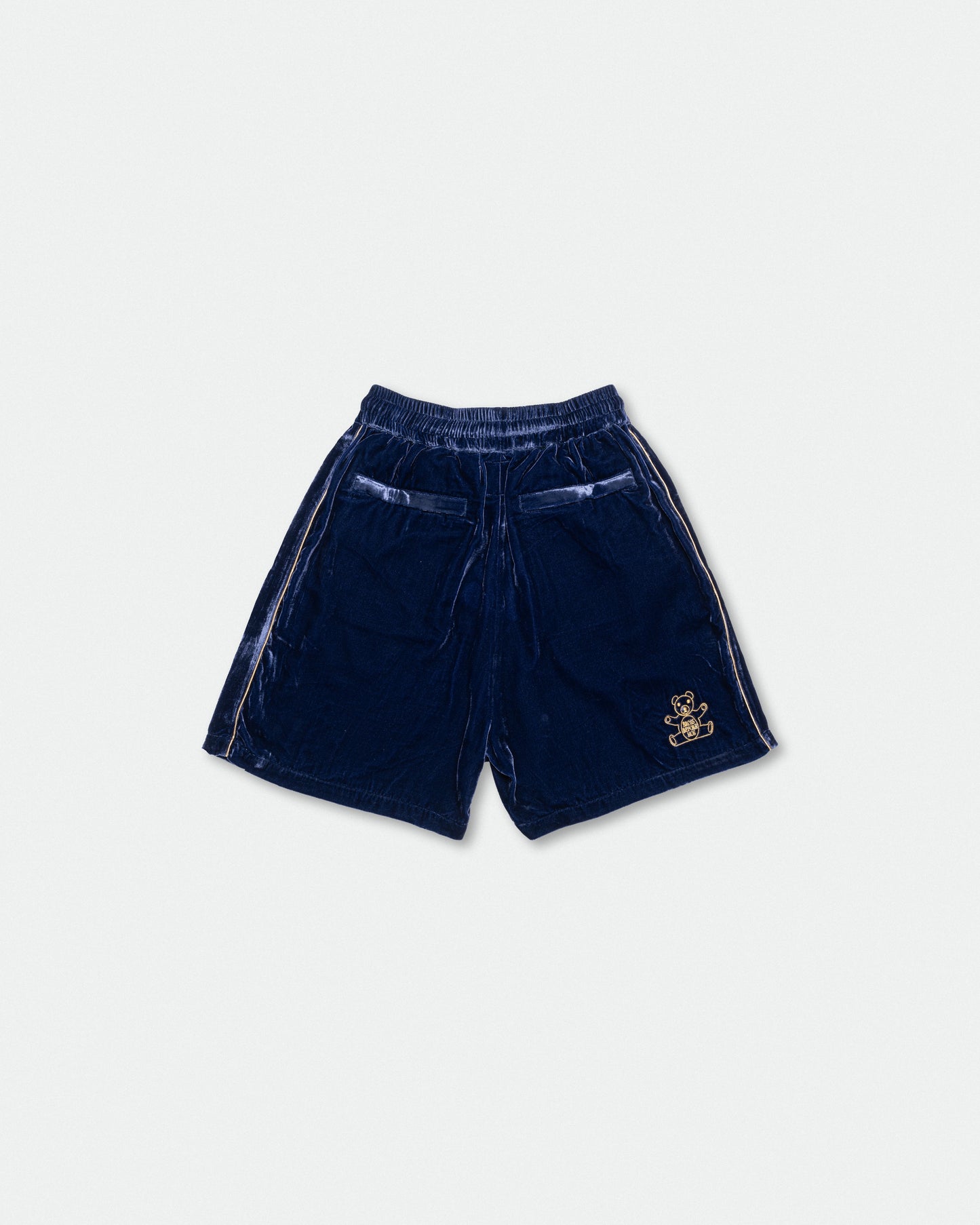 SILK VELVET TRACK SHORT