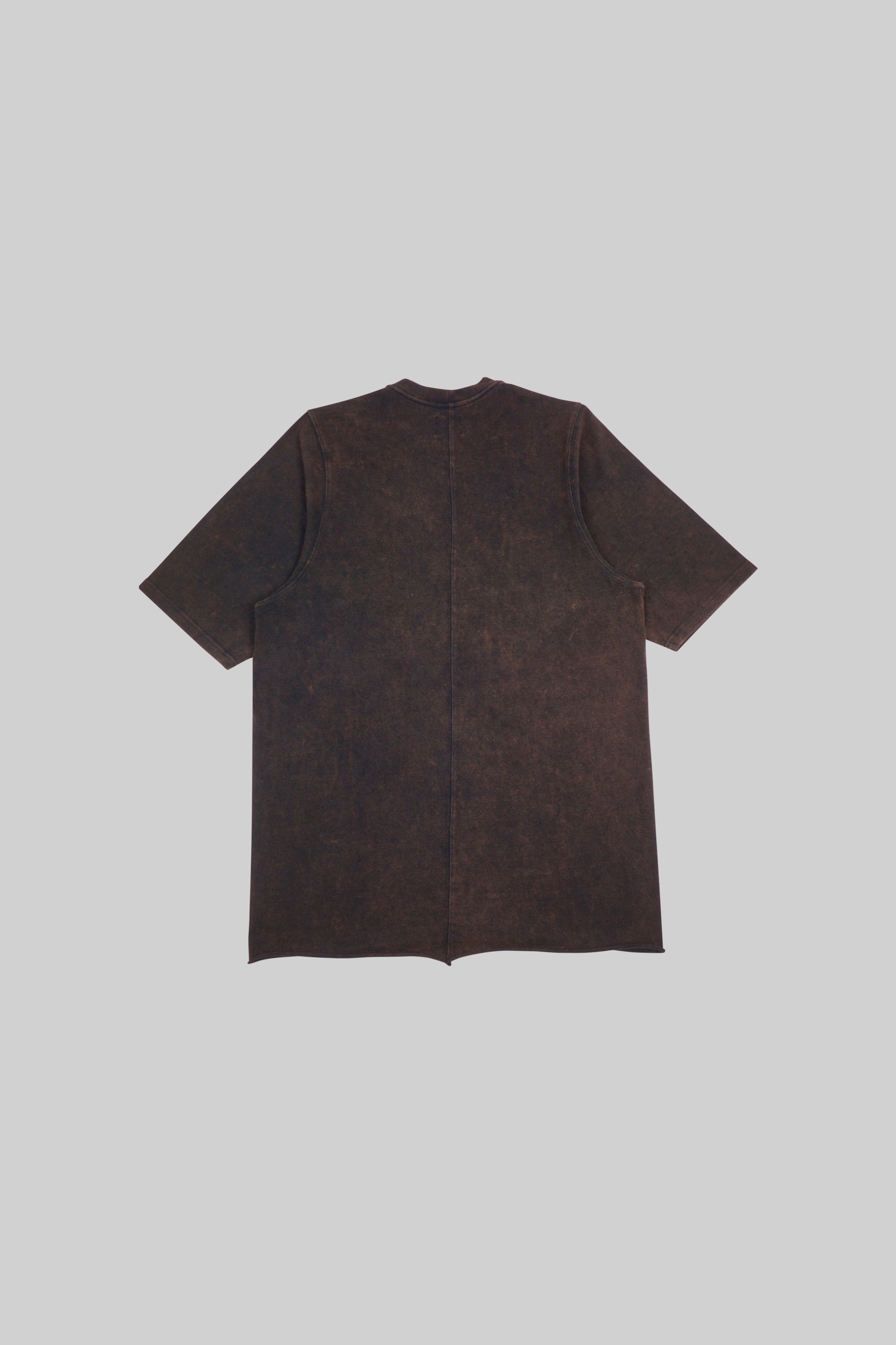 Black classic BROSS BEFORE HOS BOUTIQUE T-shirt with white "DARK" print, displayed on hanger against a neutral background.