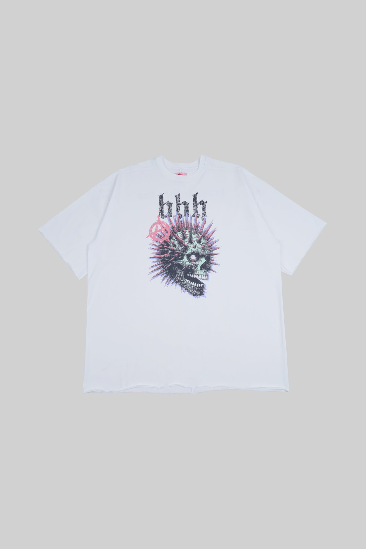 Black T-shirt with a bold skull print from Bross Before Hos Boutique, casual style, shown on a white background.