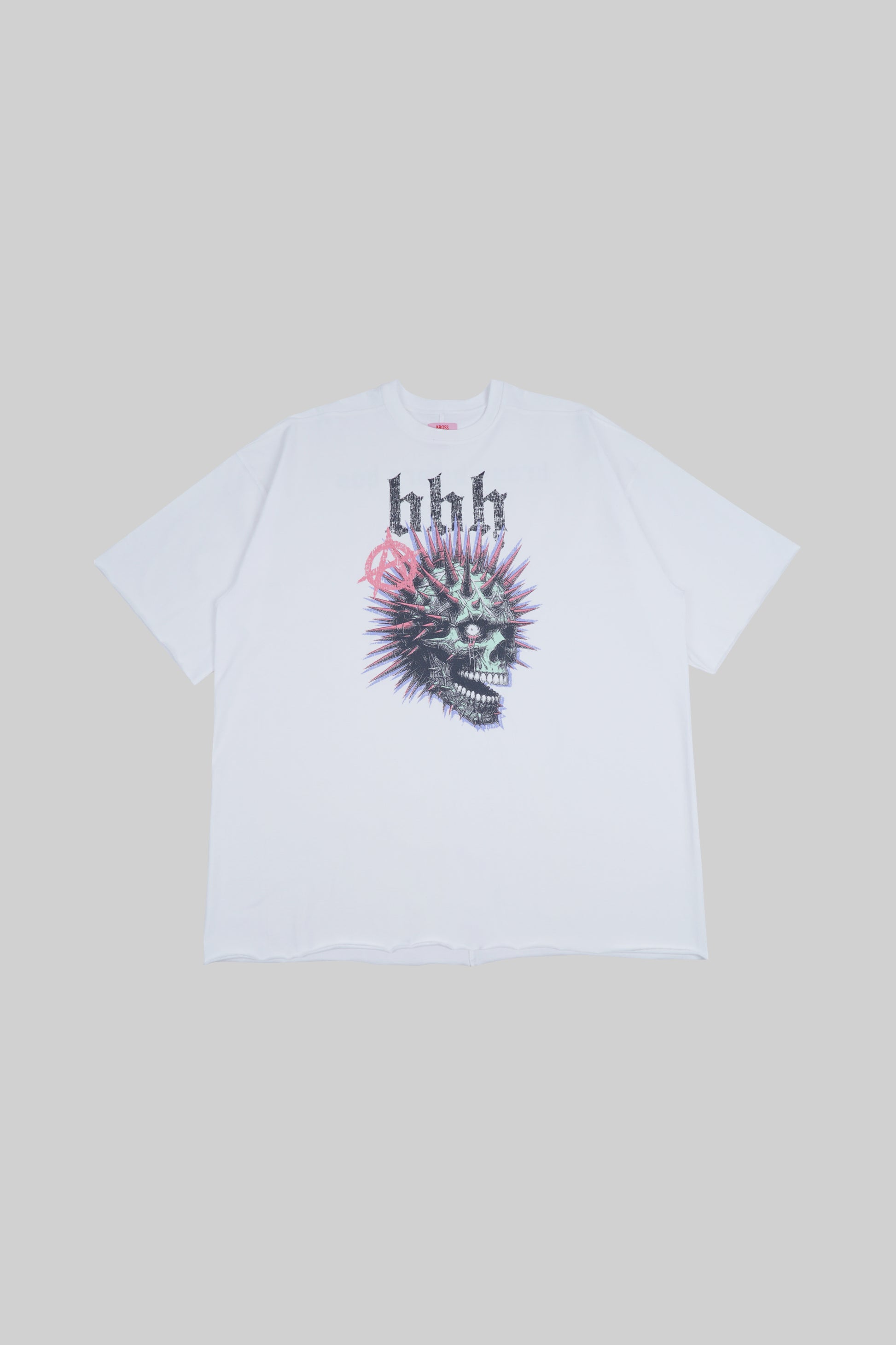 Black T-shirt with a bold skull print from Bross Before Hos Boutique, casual style, shown on a white background.
