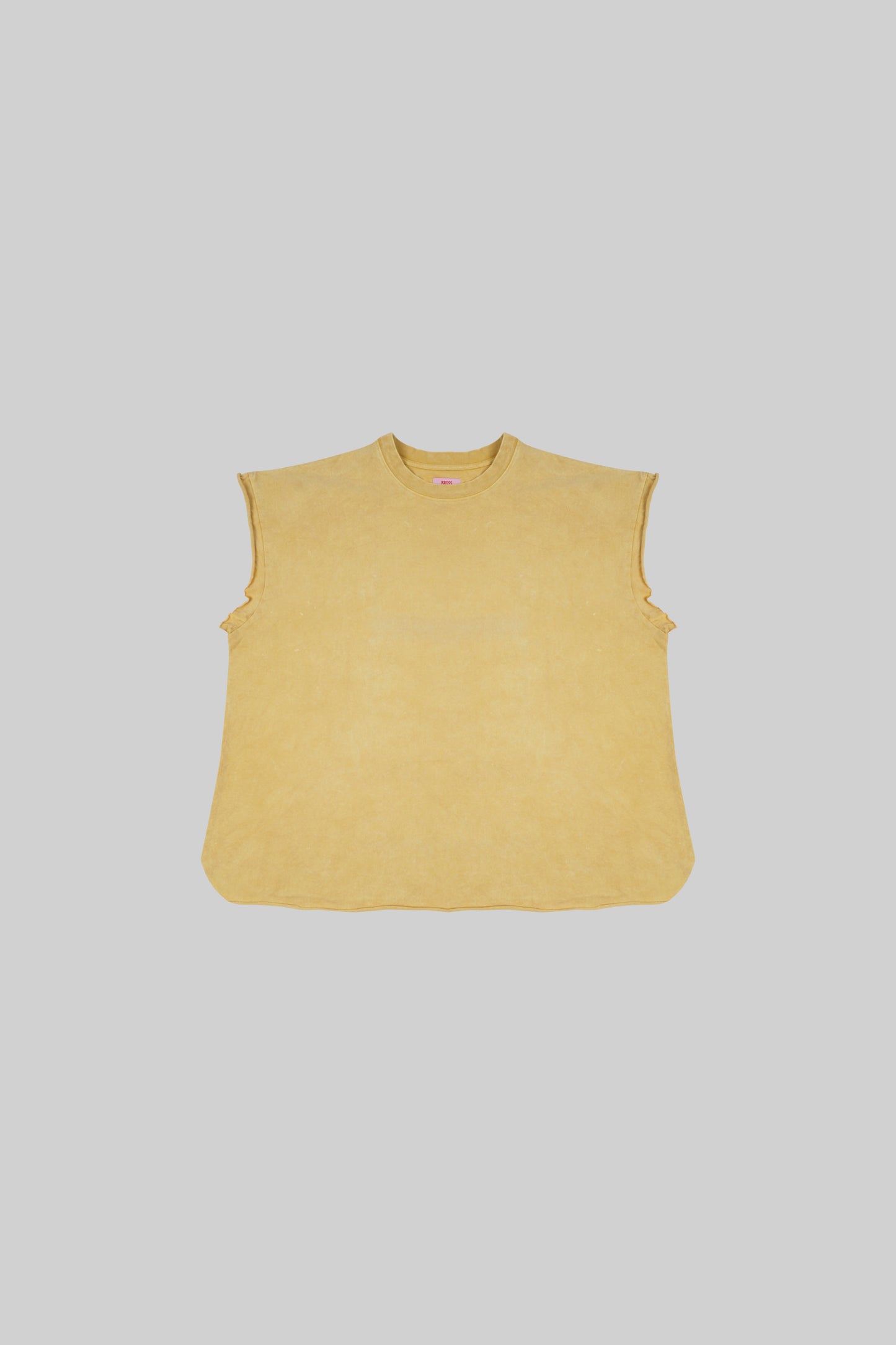 Stonewashed BROSS BEFORE HOS BOUTIQUE muscle top, casual sleeveless shirt with a relaxed fit and stylish design.