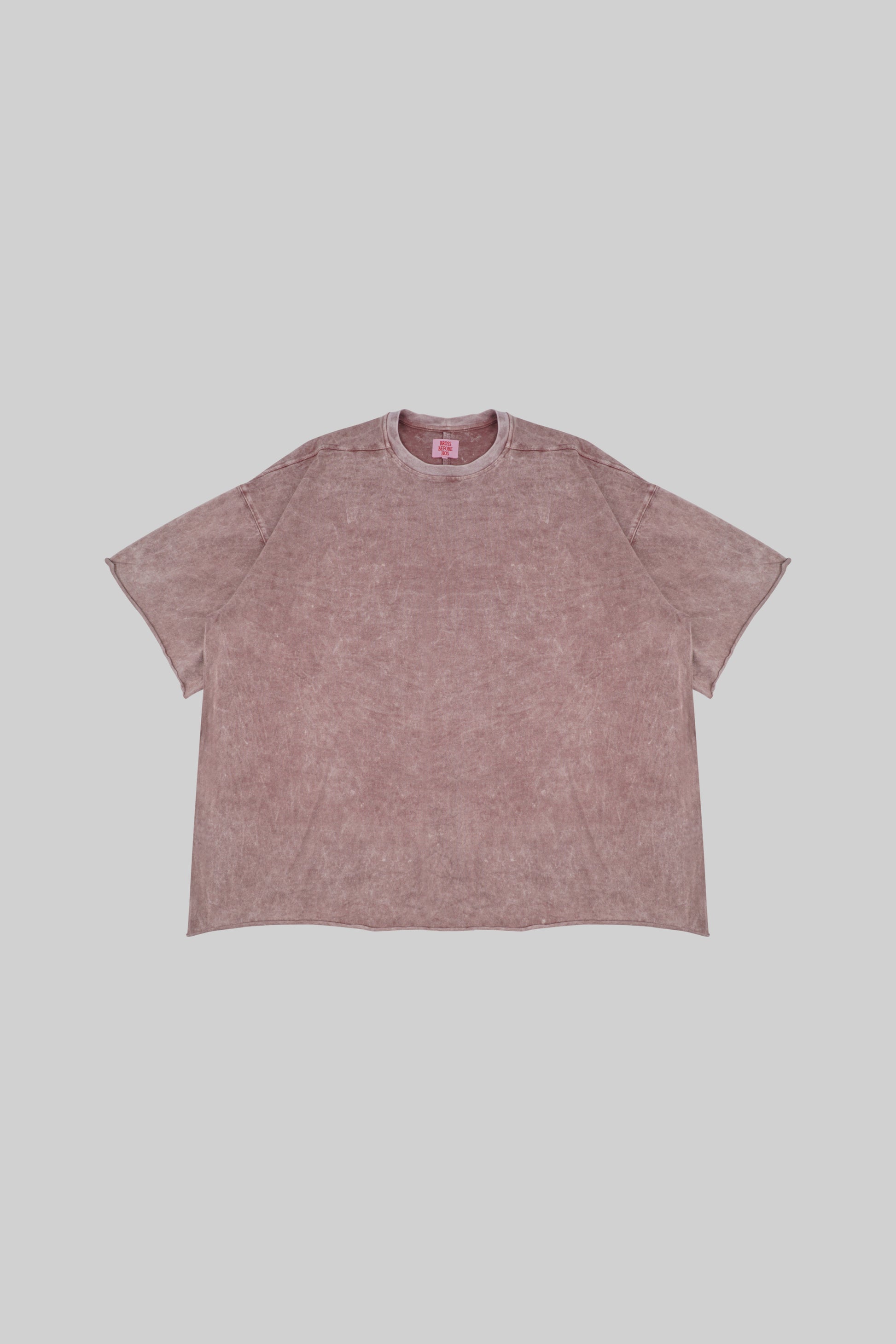 Stonewashed T-shirt from Bross Before Hos Boutique, casual fit with soft fabric and distressed denim-inspired look.
