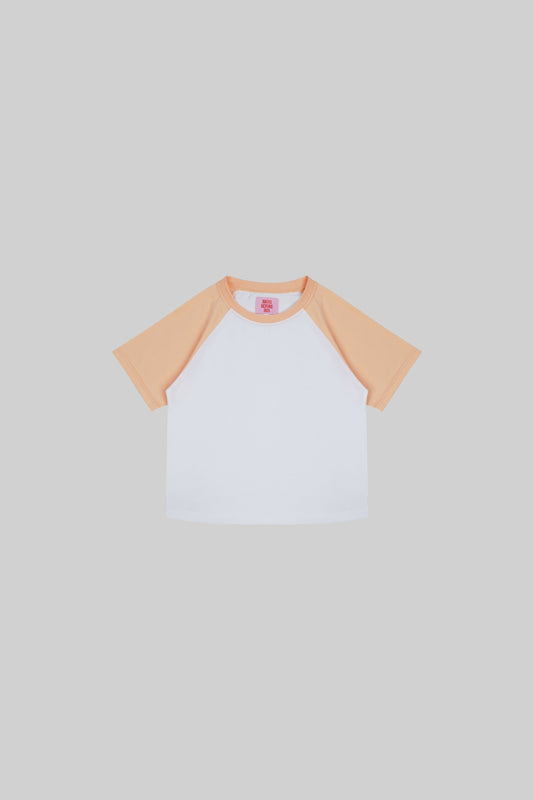 Black crop T-shirt from Bross Before Hos Boutique, featuring a fitted style and casual crew neckline.