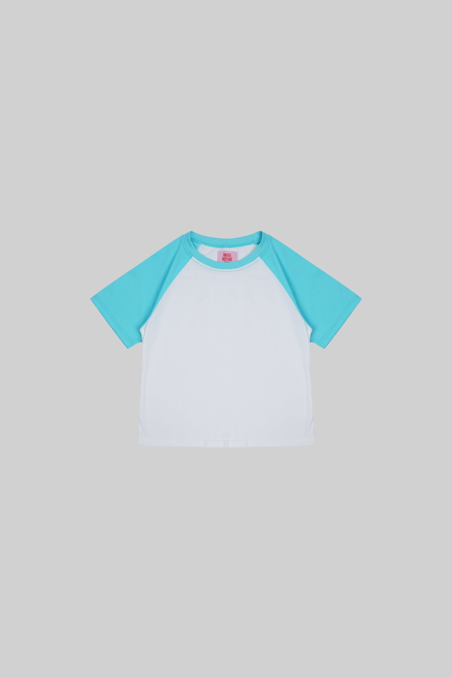 Black crop t-shirt from Bross Before Hos Boutique featuring a casual fit and short sleeves, ideal for everyday wear.