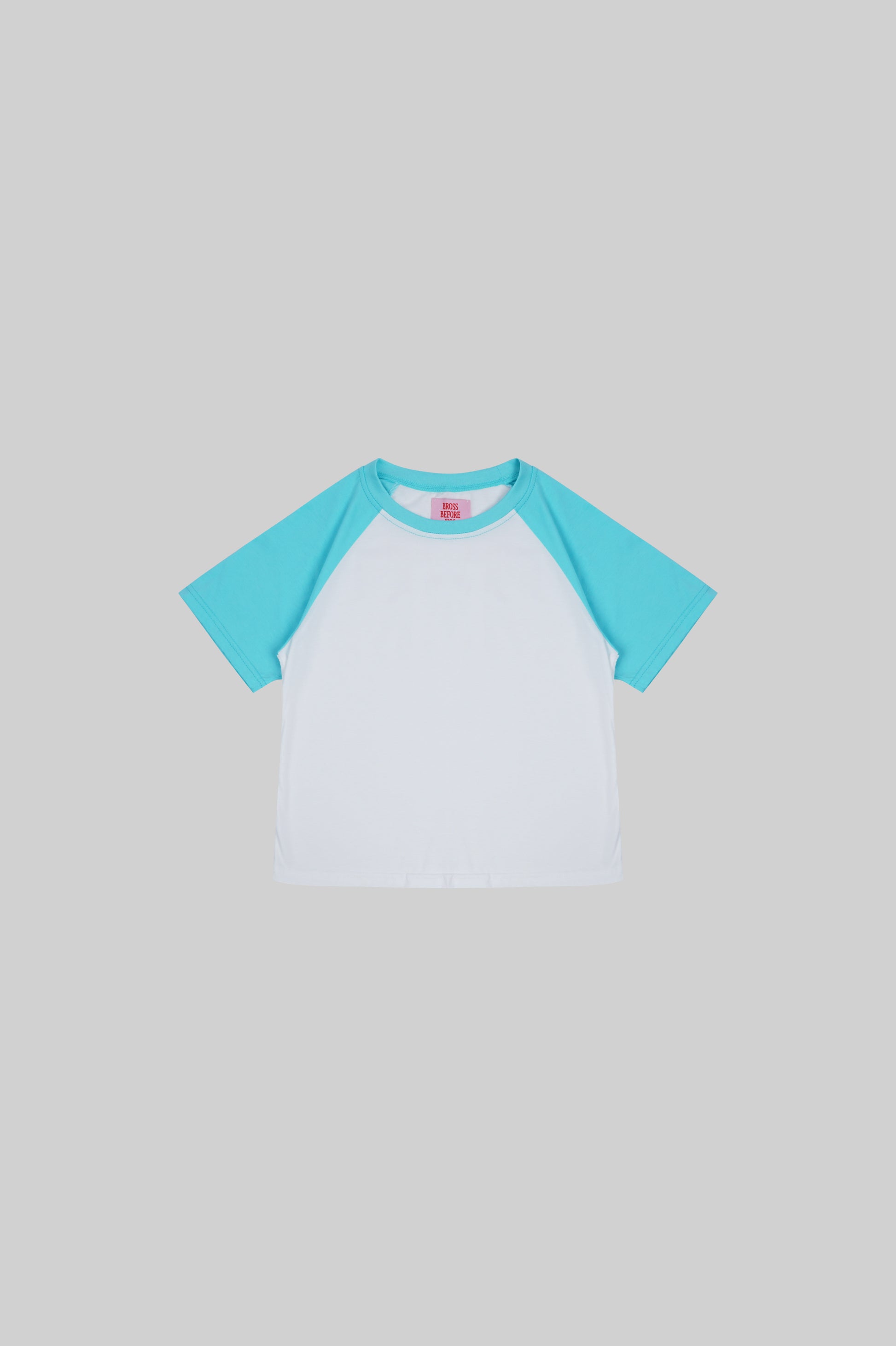 Black crop t-shirt from Bross Before Hos Boutique featuring a casual fit and short sleeves, ideal for everyday wear.