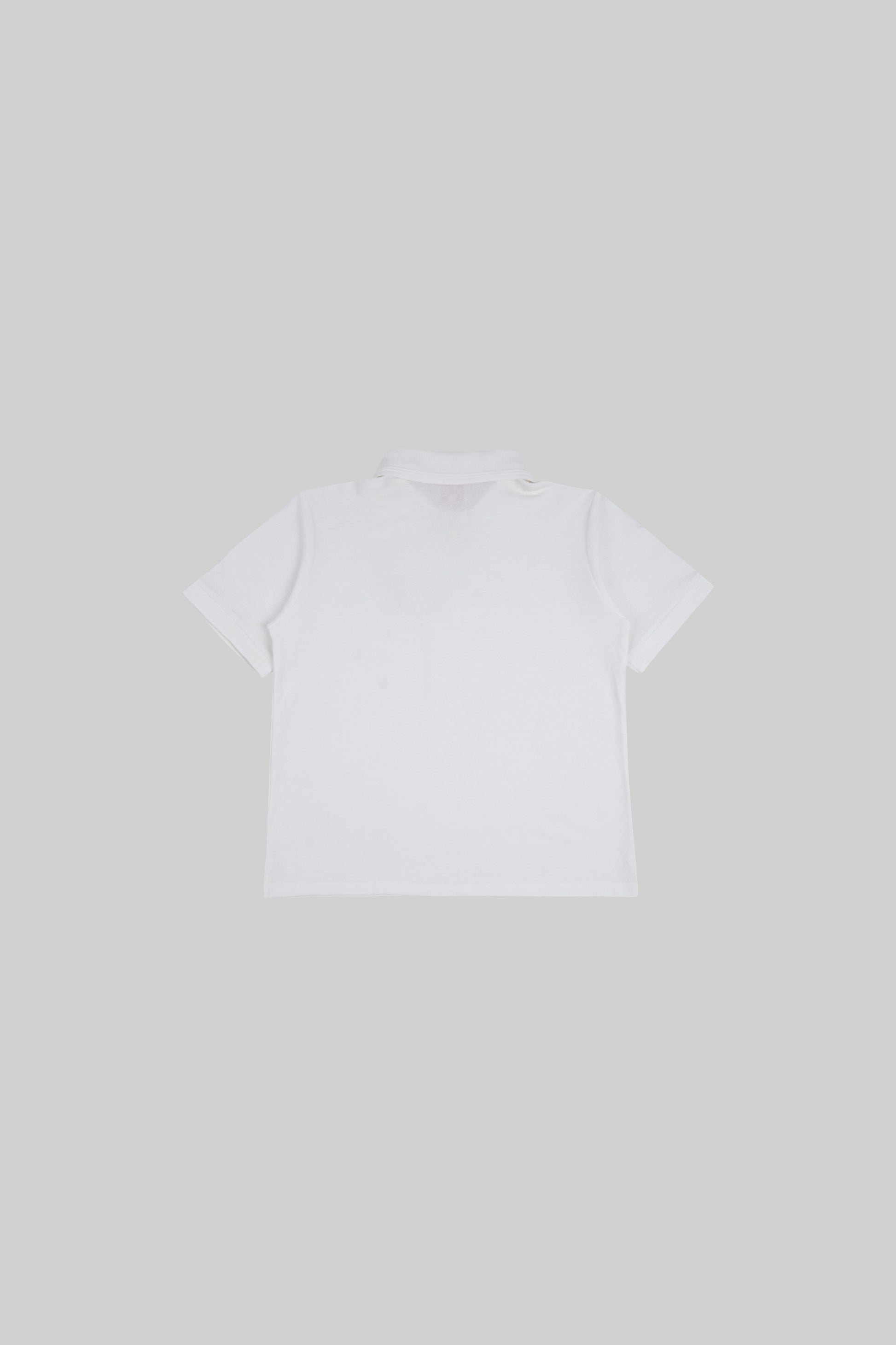 Women's BROSS BEFORE HOS BOUTIQUE polo T-shirt, classic fit, soft fabric, shown in a neutral color.