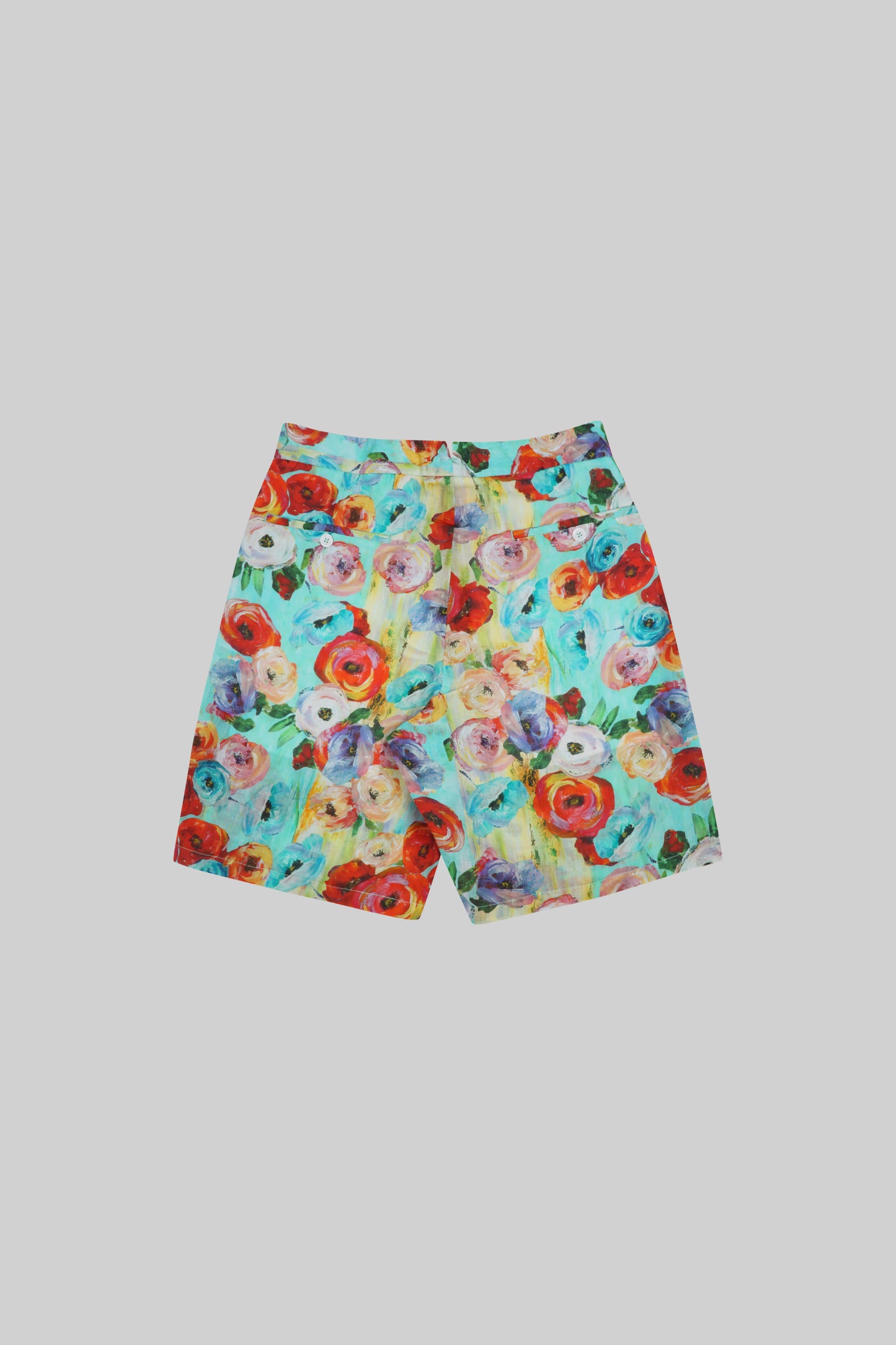 BROSS BEFORE HOS BOUTIQUE RAMIE shorts pants in natural beige, lightweight and casual for summer wear.