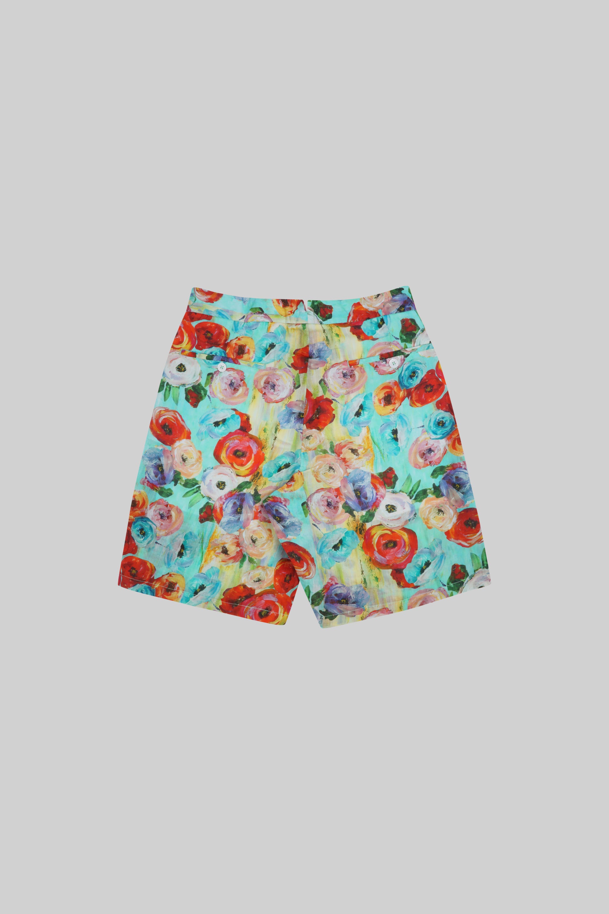 BROSS BEFORE HOS BOUTIQUE RAMIE shorts pants in natural beige, lightweight and casual for summer wear.