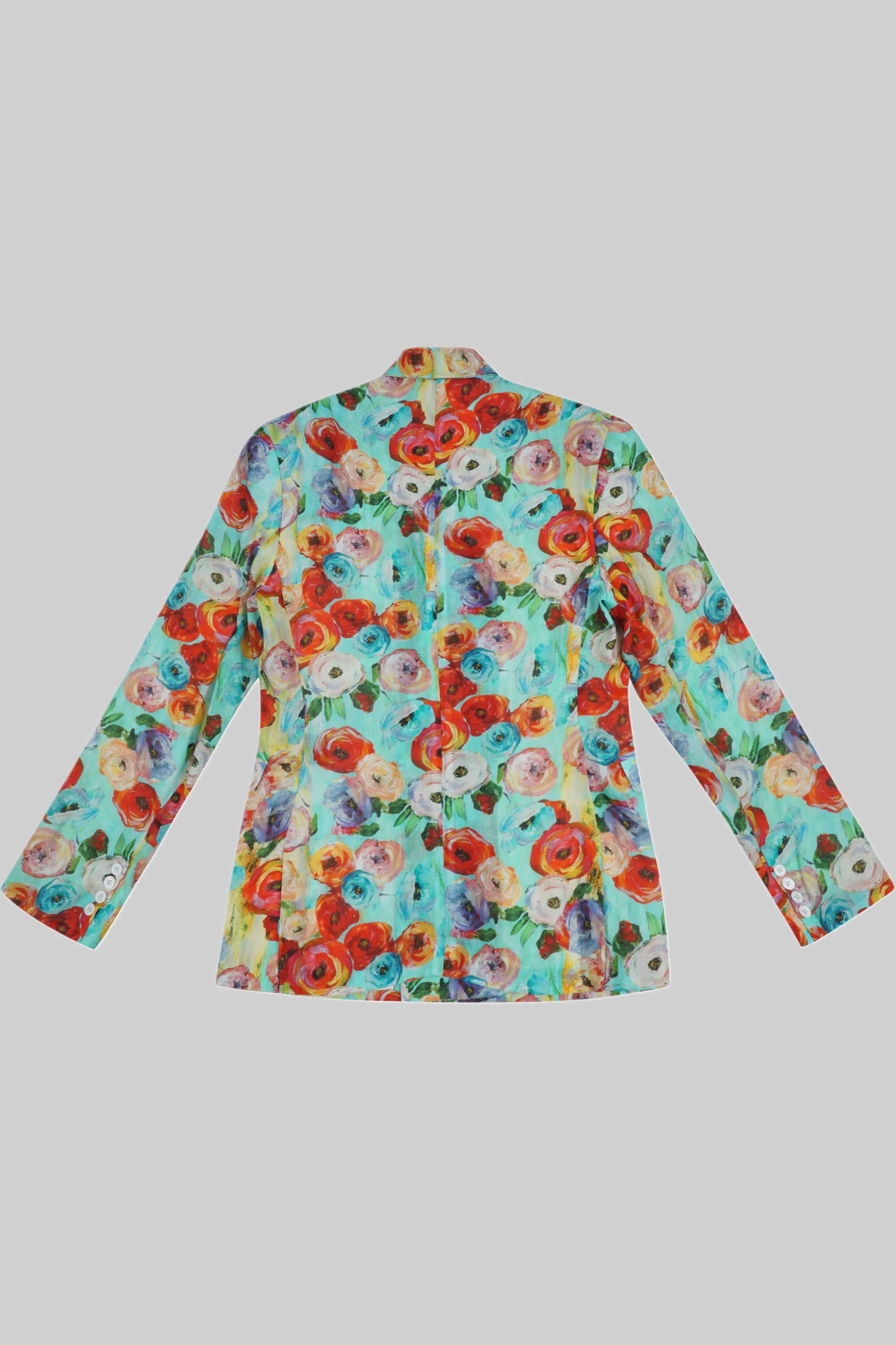 Ramie jacket from Bross Before HOS Boutique, showing a lightweight, natural fiber jacket with a relaxed fit and neutral color.
