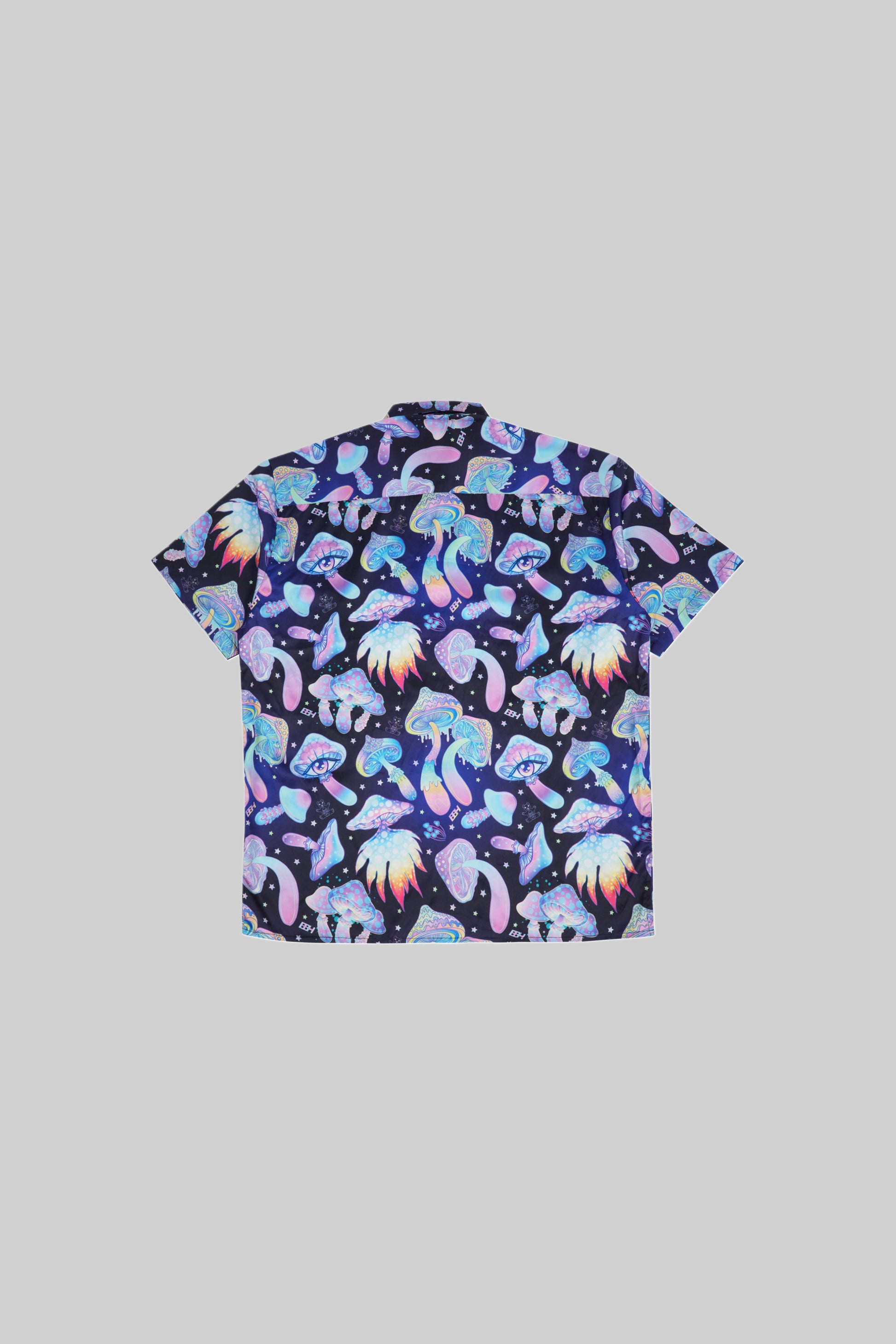 Mushroom-themed shirt from Bross Before Hos Boutique, featuring a comfortable fit and detailed mushroom print.