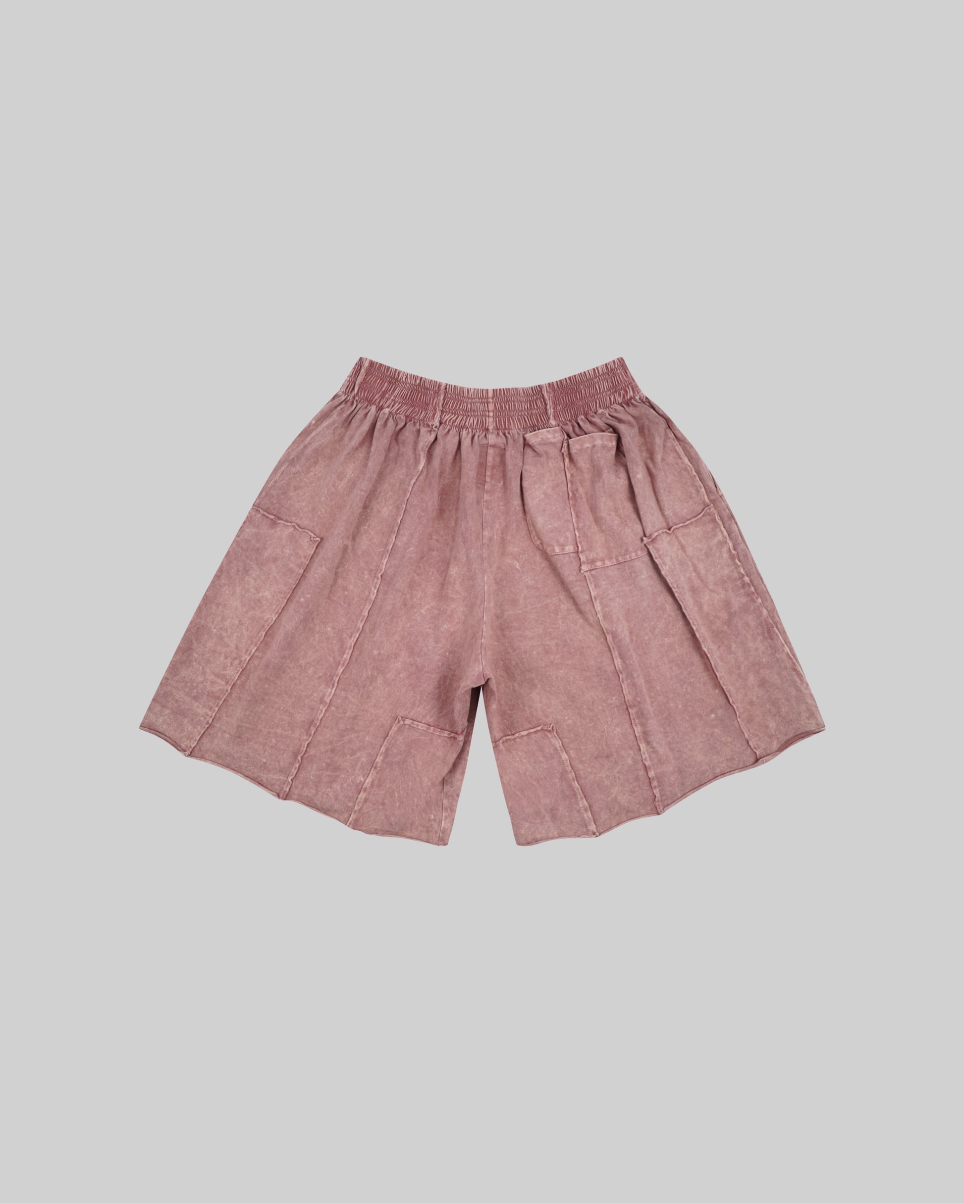 SHORTS PANEL STONEWASHED PINK - BROSS BEFORE HOS