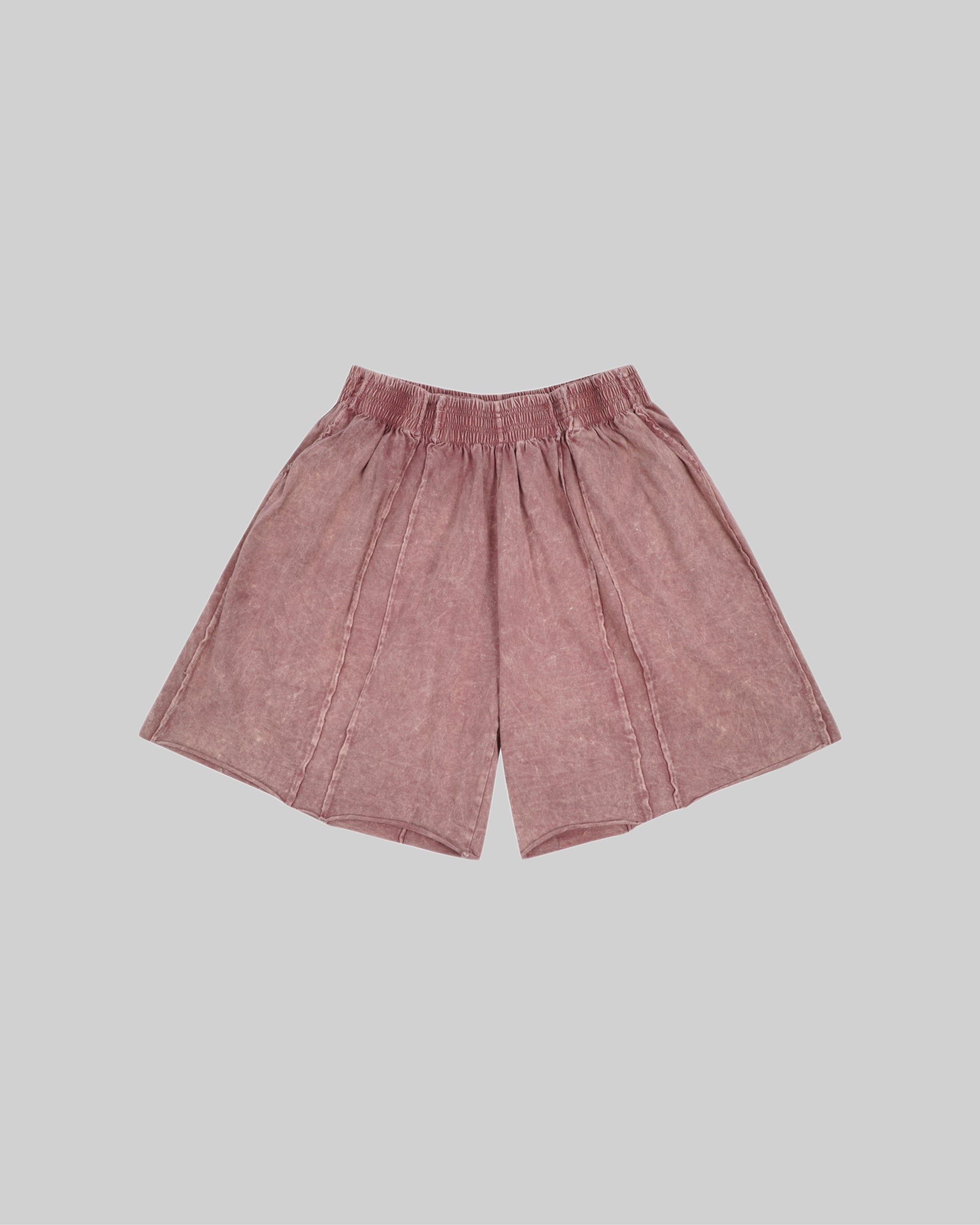 SHORTS PANEL STONEWASHED PINK - BROSS BEFORE HOS