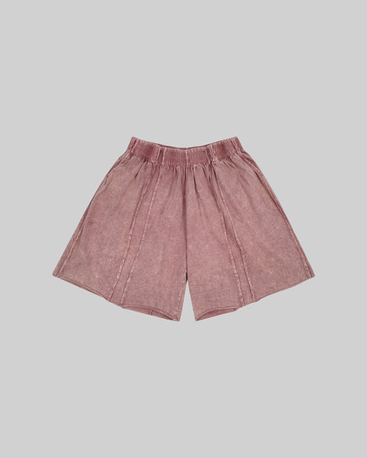 SHORTS PANEL STONEWASHED PINK - BROSS BEFORE HOS