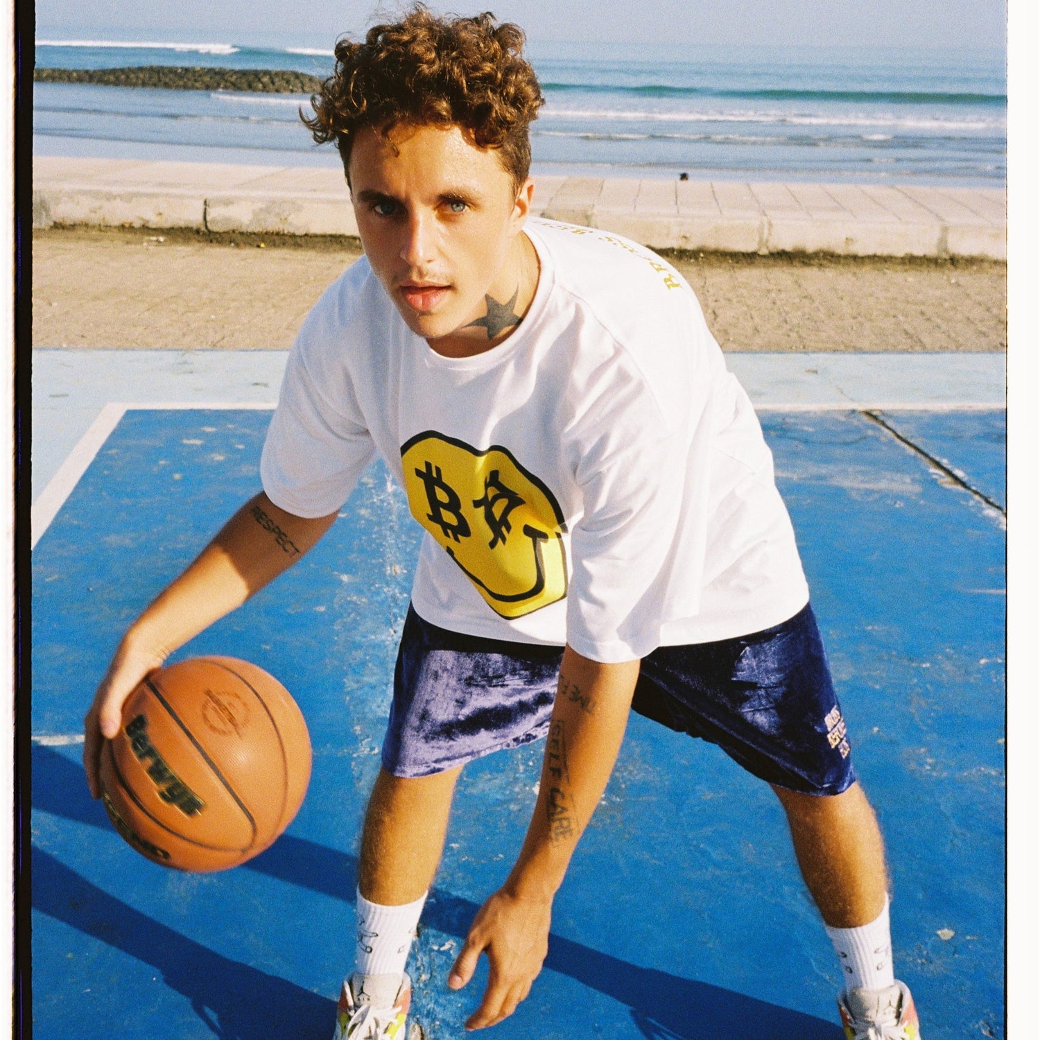 SILK VELVET TRACK SHORT - BROSS BEFORE HOS